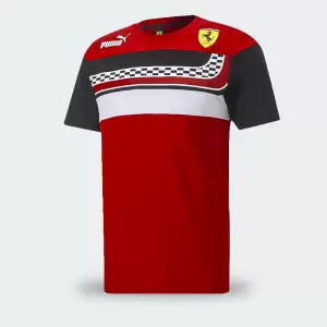Camiseta Puma Ferrari Rojo Hombre