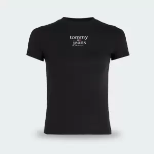 Camiseta Tommy Hilfiger High Negro Mujer
