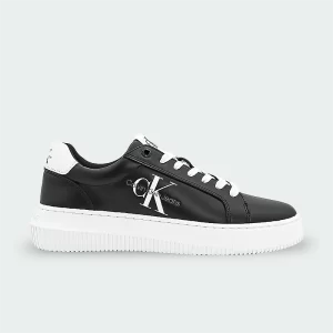 Tenis Calvin Klein Logo Negro Mujer