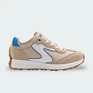 Tenis Skechers Gusto Beige Mujer