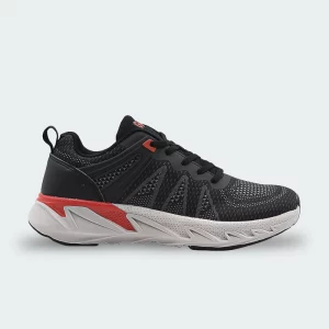 Tenis Guk Negro Naranja Hombre