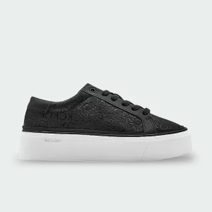 Tenis Calvin Klein Logo Plataform Trainers Mujer