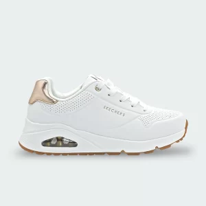 Tenis Skechers Uno Gen1 Blanco Niña