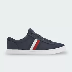 Tenis Tommy Hilfiger Iconic Vulc Stripes Mesh Hombre