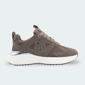 Tenis DKNY Zofi-Lace Up Sneak Brown Mujer