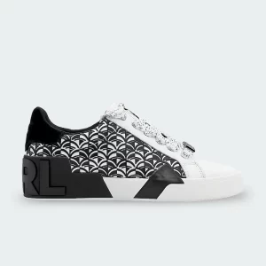Tenis Karl Lagerfeld Melora Lace Up Low-Top Mujer