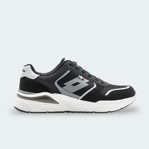 Tenis Lotto Diong Black Hombre