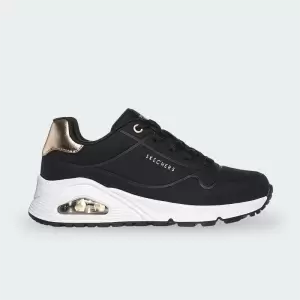 Tenis Skechers Uno Gen1 Negro Niña
