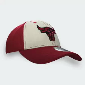 Gorra NBA Chicago Bulls Red-Cream Ajustable