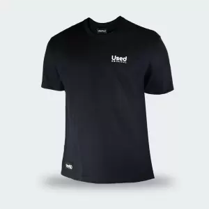 T-Shirt Oversize Used Original Elegance Negro Hombre
