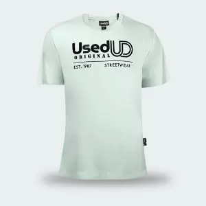 T-Shirt Used Original Classic Light Green Hombre