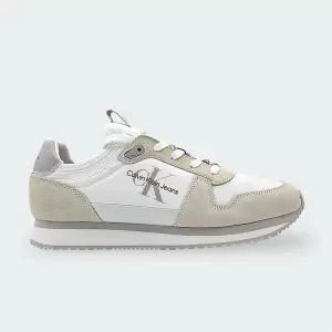 Tenis Calvin Klein Runner Sock Laceup Beige Hombre