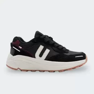 Tenis Urban Negro Negro Mujer