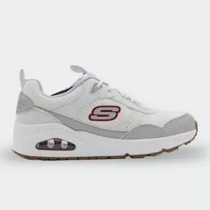 Tenis Skechers Boys Uno Retro Groove Blanco Junior