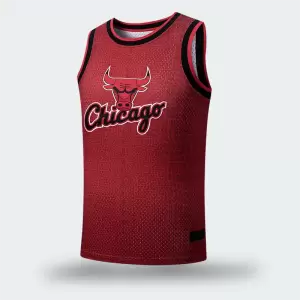 Camisilla NBA Chicago Bulls Rojo Hombre