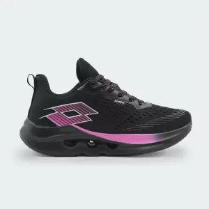 Tenis Lotto River Negro Mujer