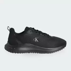 Tenis Calvin Klein Mesh Trainers Negro Hombre