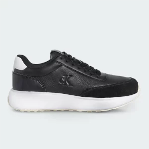 Tenis Calvin Klein Runner Trainers Negro Mujer