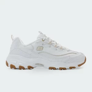 Tenis Skechers D'Lites Good Neutral Blanco Mujer