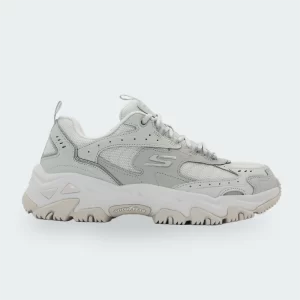 Tenis Skechers D'Lites Hiker Gris Mujer