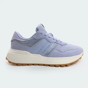Tenis Tommy Hilfiger Suede Cleat Trainers Azul Mujer