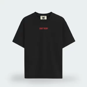 Camiseta Saint Theory Secret Verse Negra Hombre