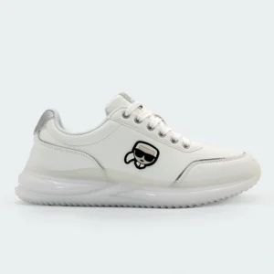 Tenis Karl Lagerfeld Niels Side Patch Blanco Hombre