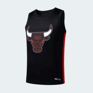Camisilla NBA Chicago Bulls Negra Hombre