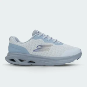 Tenis Skechers Glide Step Vortex Azul Claro Mujer