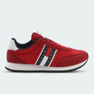 Tenis Tommy Hilfiger Classic Runner Rojo Hombre