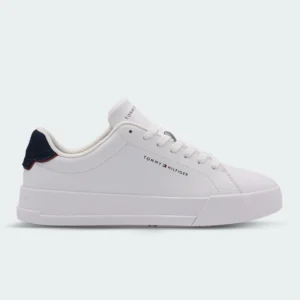 Tenis Tommy Hilfiger Grain Court Blanco Hombre