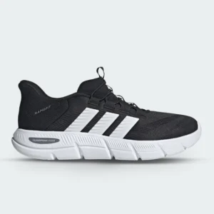 Tenis Adidas Cloudfoam Flex Rapidfit Negro Blanco Hombre