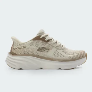 Tenis Skechers Dlux Vapor Beige Mujer