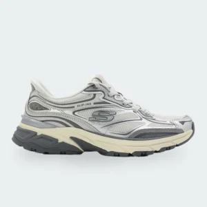 Tenis Skechers Stamina S Gris Mujer