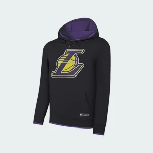 Buzo NBA Lakers Negro Hombre