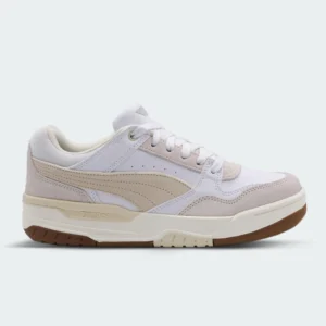Tenis Puma Rebound Retro Blanco Beige Hombre