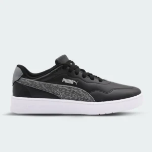 Tenis Puma Court Lally Feline Negro Mujer