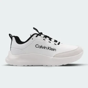Tenis Calvin Klein Light EVA Run Blanco Negro Mujer