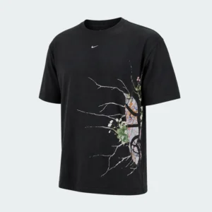 Camiseta Nike Basketball Negra Hombre