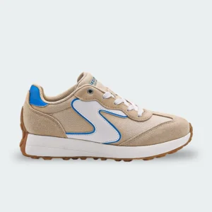 Tenis Skechers Gusto Beige Mujer