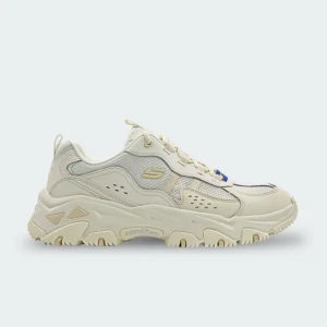 Tenis Skechers Dlites Hiker Blanco Mujer