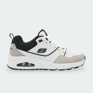 Tenis Skechers Uno-Retro One White-Black Hombre