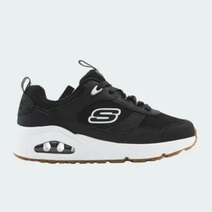Tenis Skechers Boys Uno Retro Groove Negro Junior