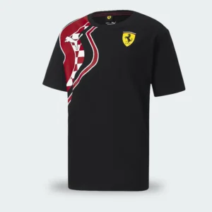 Camiseta Puma Ferrari Negro Hombre