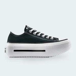 Tenis Converse Chuck Taylor Lift Double Negro Mujer