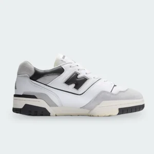 Tenis New Balance 550 Blanco Gris Hombre