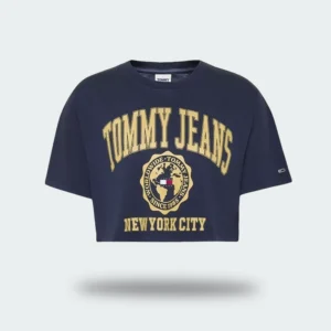 Camiseta Tommy Hilfiger TJ College Navy Mujer