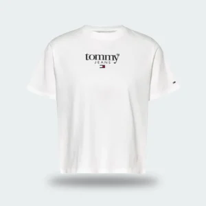 Camiseta Tommy Jeans Classic Essential Blanco Dama