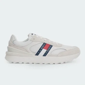 Tenis Tommy Hilfiger Technical Runner Blanco Hombre