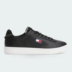 Tenis Tommy Hilfiger Archive Court Trainers Negro Hombre